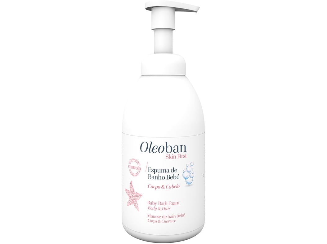Espuma de banho oleoban bebé 500ml