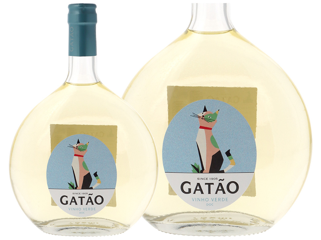 Vinho Branco Gatão Cantil Vinho Verde 0.75l Gatão