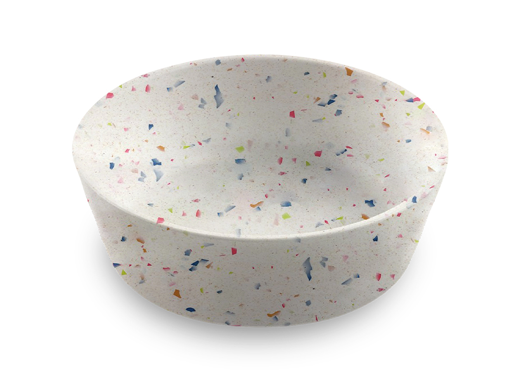 Comedouro Melamina Tarhong Terrazo L