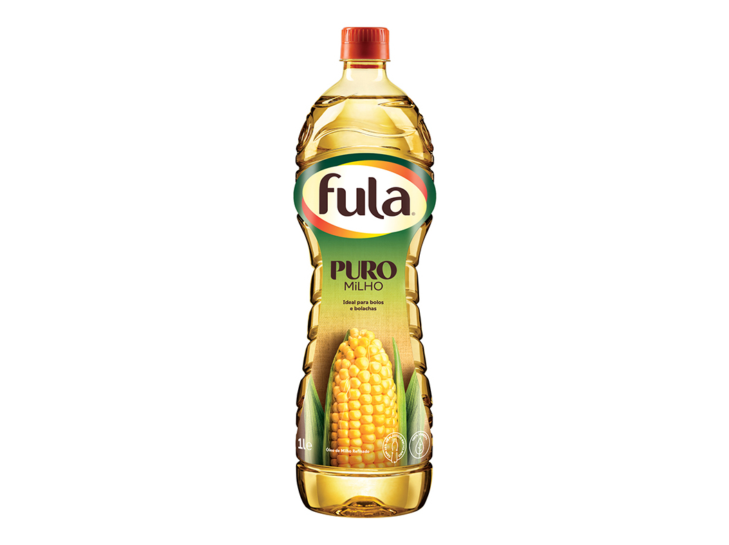 Óleo alimentar fula puro milho 1l