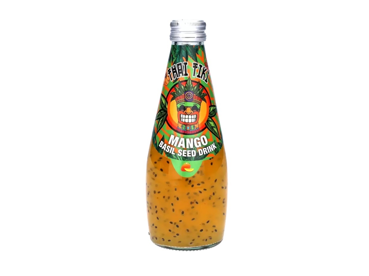 Bebida C/ Semente Manjericão Thai Tiki Manga 290ml Thai Tiki