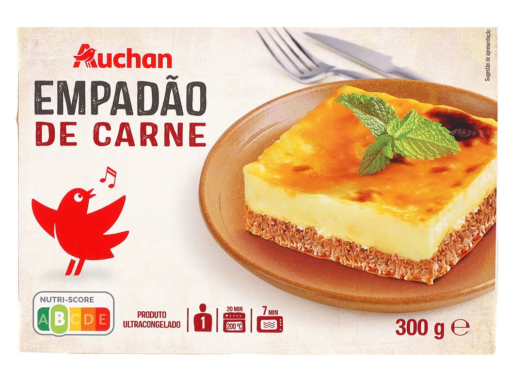 Empadão De Carne Auchan Ultracongelado 300g Auchan