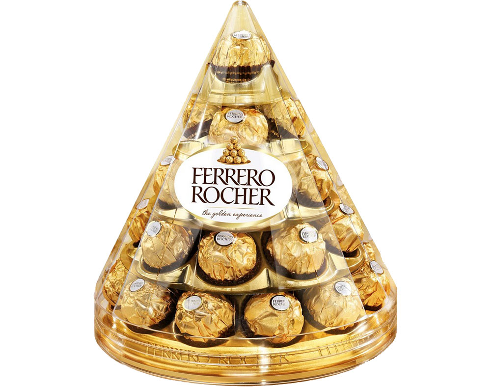 Bombons Ferrero Rocher T28 Cone 350g