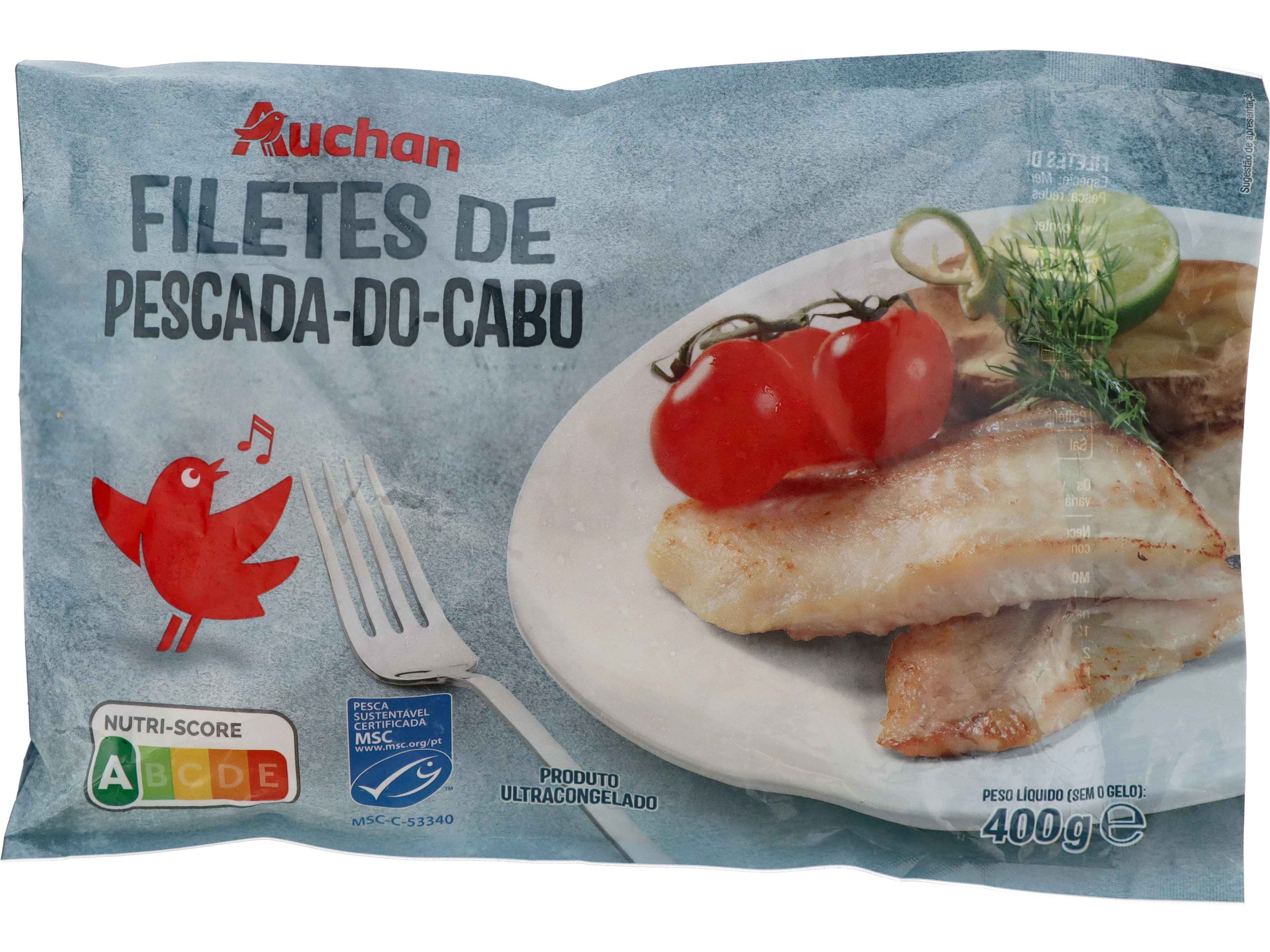 Filetes Auchan Pescada Do Cabo Msc 400g Auchan