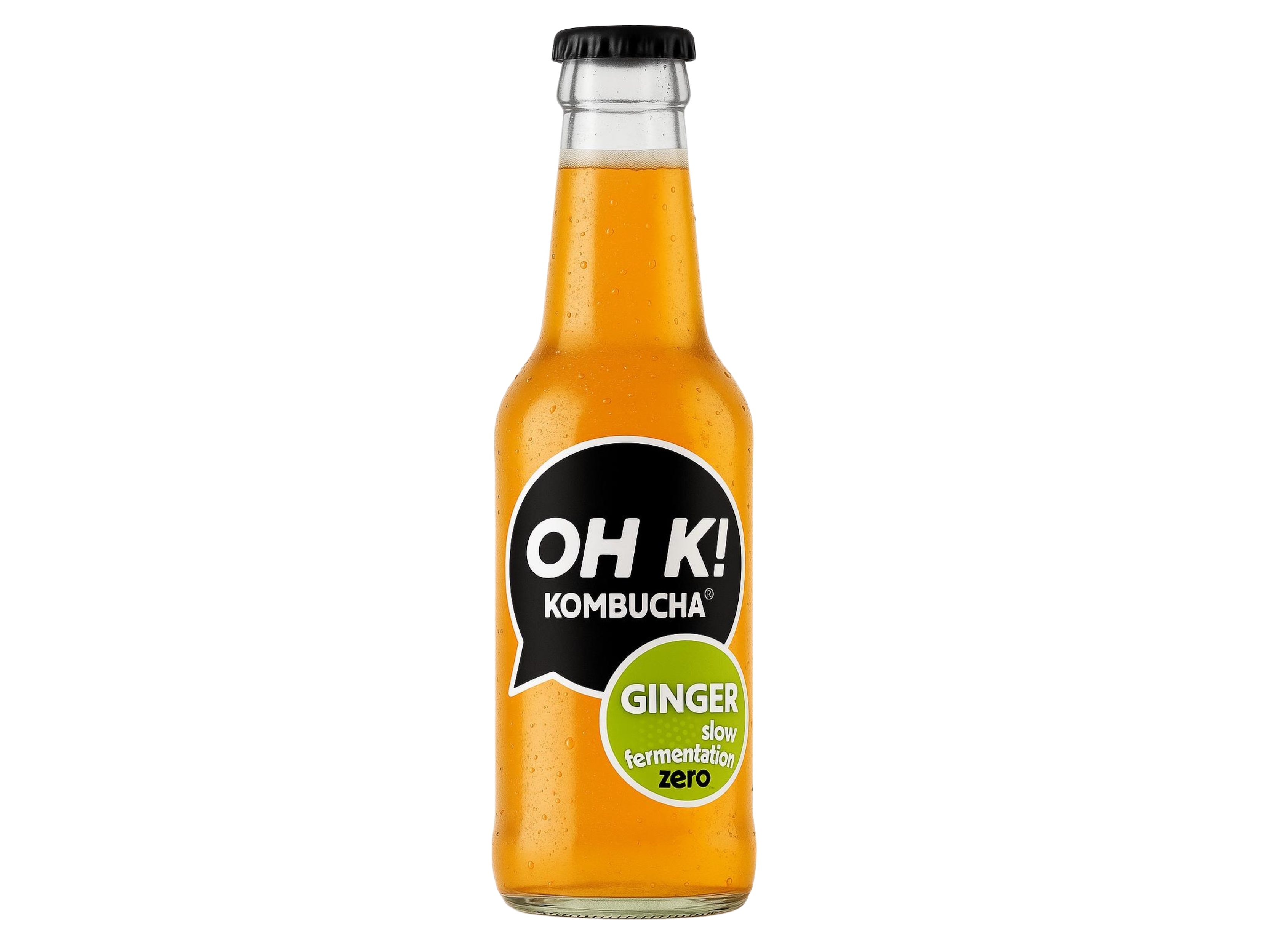 Kombucha Bio Oh K! Ginger (gengibre Limão) 330ml Oh K!