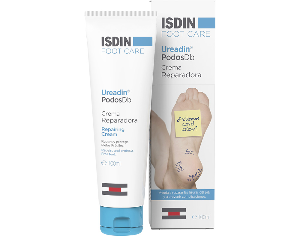 Creme isdin reparador ureadin podos 100ml