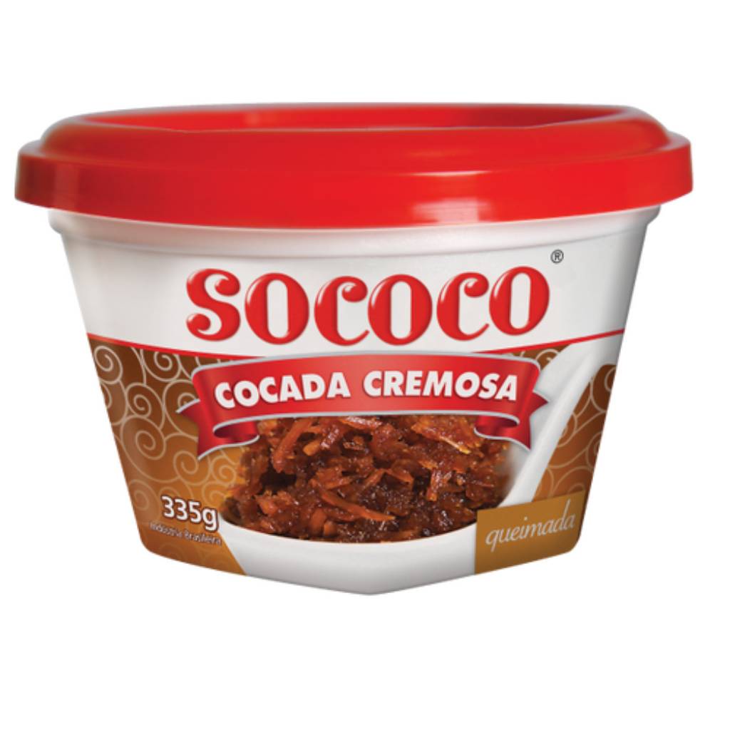 Cocada Sococo Cremosa Queimada 335g Sococo