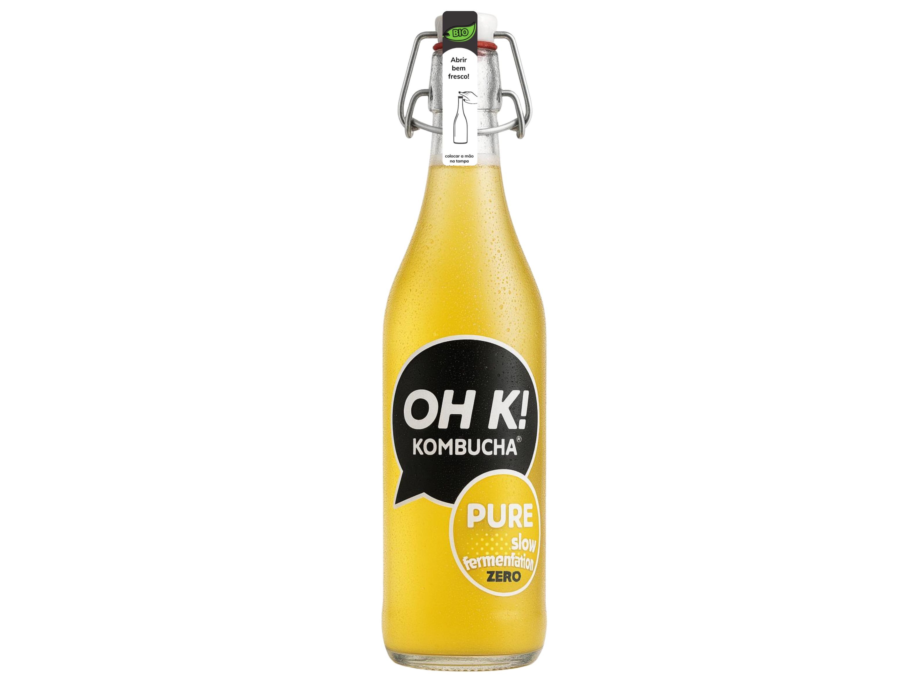 Kombucha Bio Oh K! Pure (chá Verde Jasmim) 750 Ml Oh K!