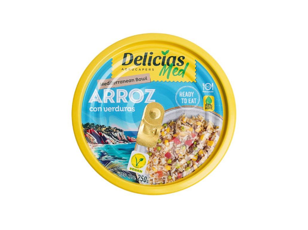 Arroz Com Legumes Delicias Med 250 G Delicias Med