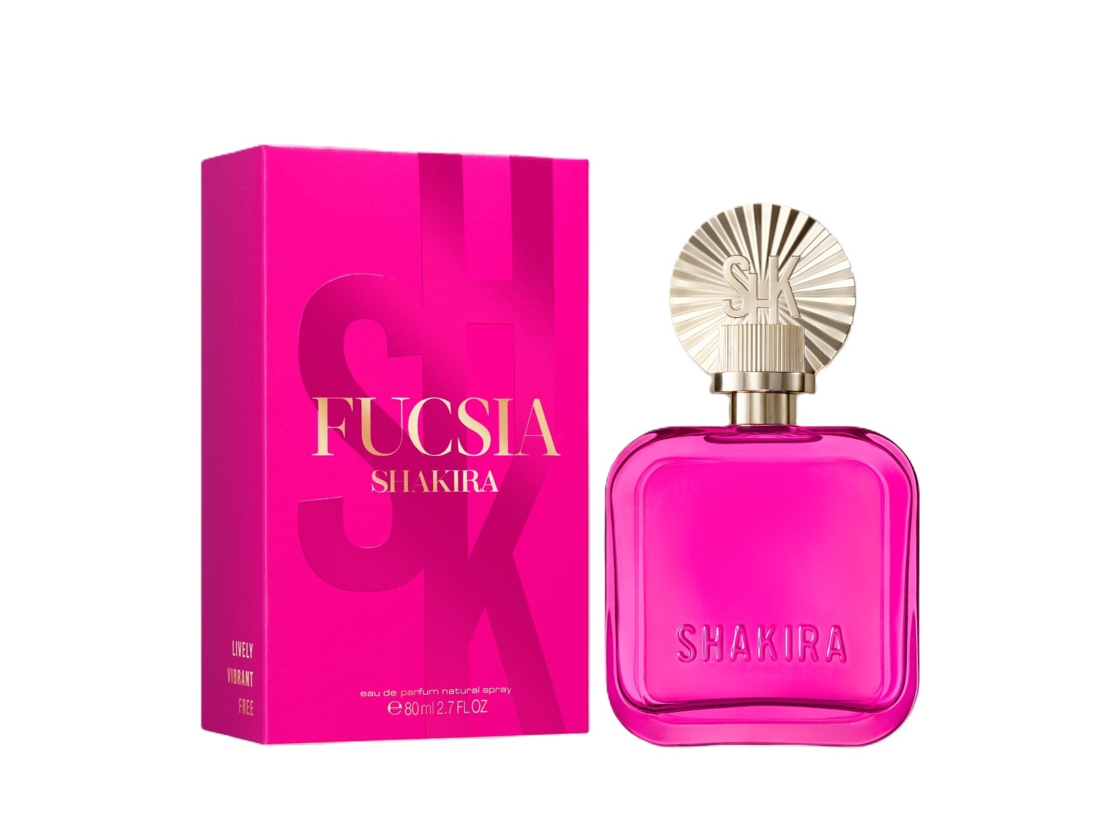 Eau De Parfum Shakira Fucsia 80ml