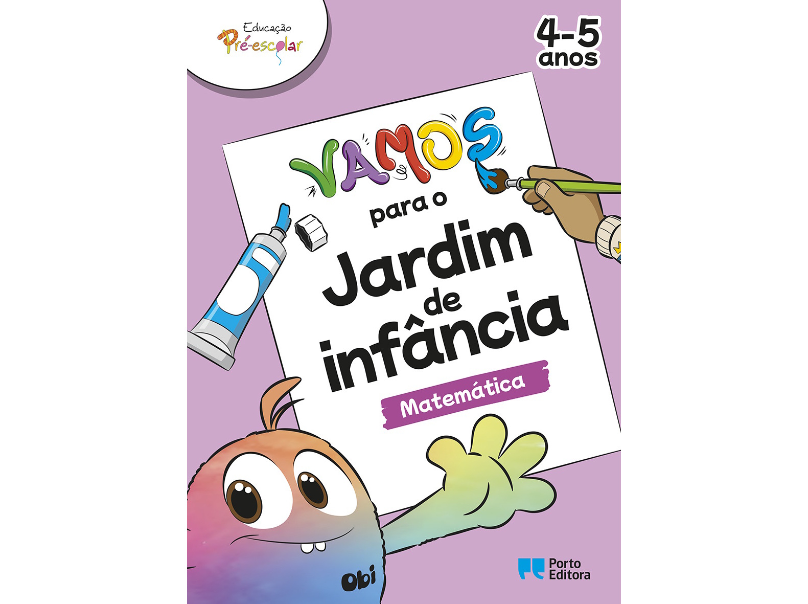Livro Vamos P/ Jardim De Inf. Matemática - 4-5 Anos