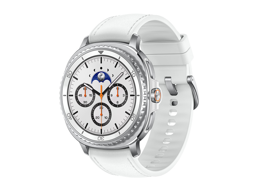 Smartwatch Samsung Galaxy Watch8 Classic 46mm - Prateado/Branco