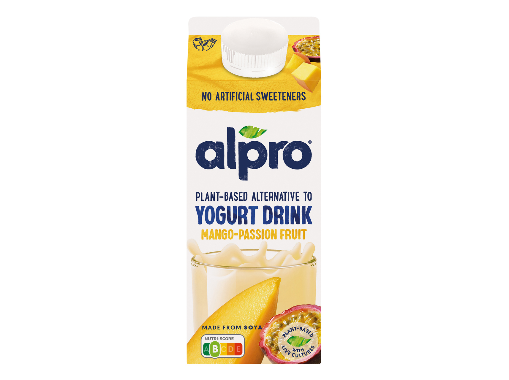 Yofu liquido alpro manga maracujá 750 ml