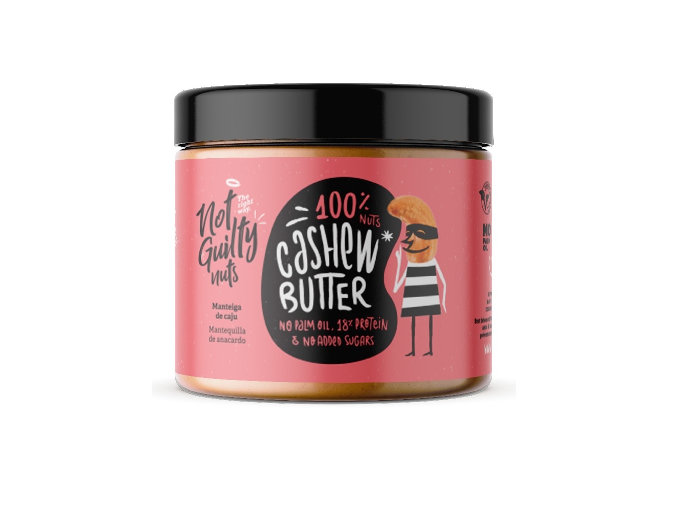 Creme Not Guilty De Barrar 100% Cajú 200g Not Guilty