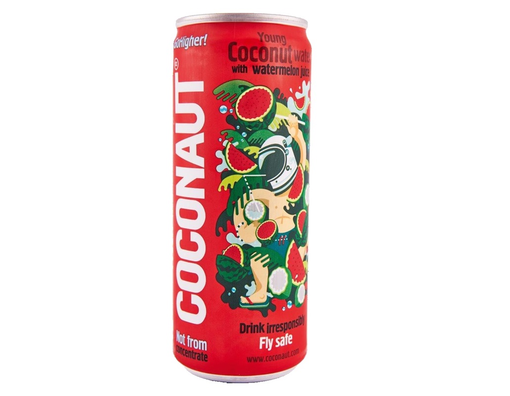 Água De Coco Coconaut Sumo De Melancia 0.32 L Coconaut