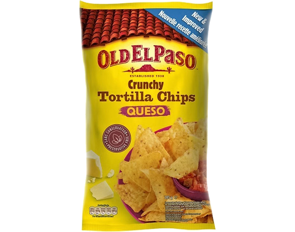 Snacks Tortilha Chips Sabor Queijo Old El Paso Old El Paso