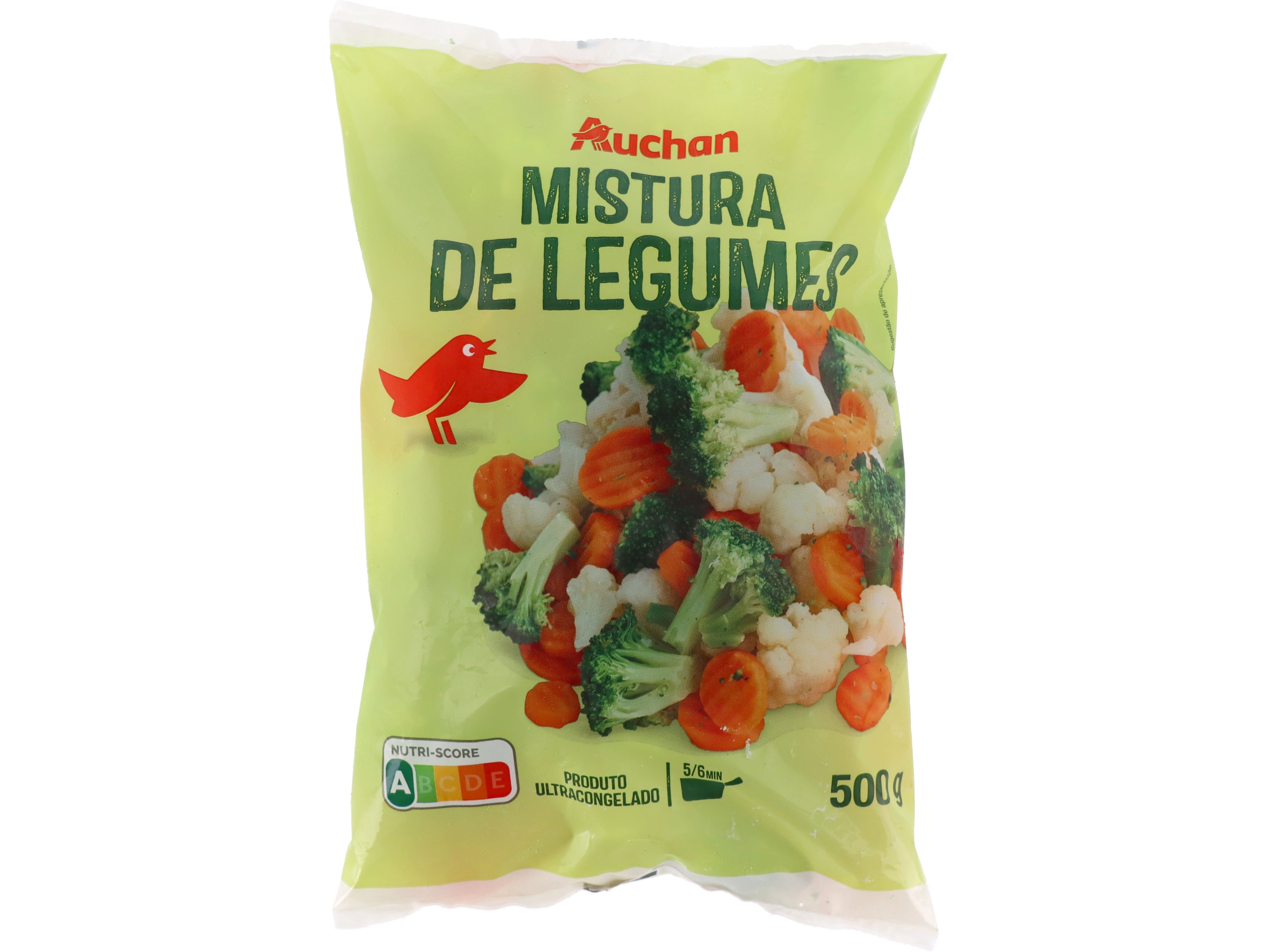 Mistura legumes auchan 500g