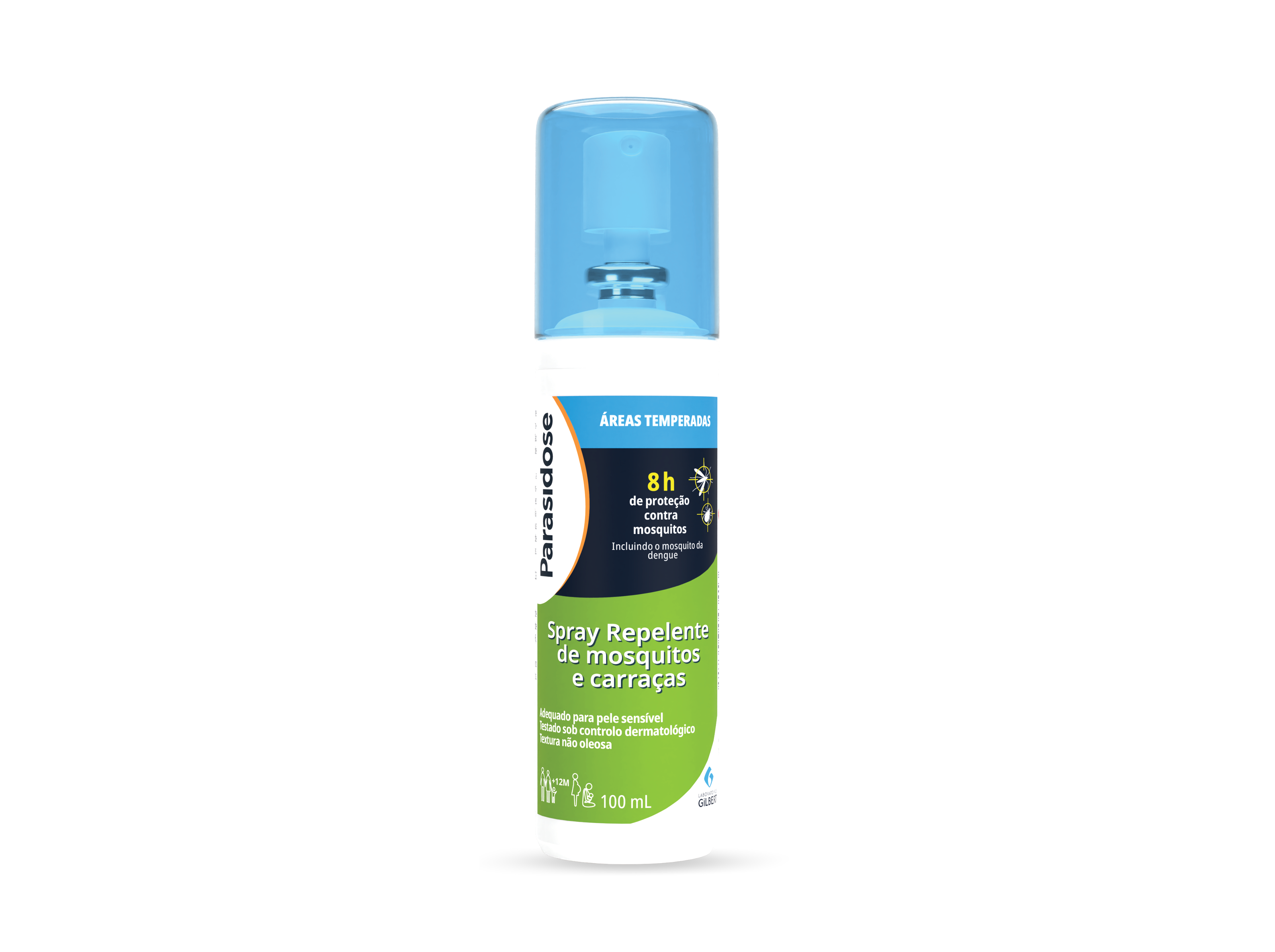 Spray parasidose zonas temp repelente 100ml