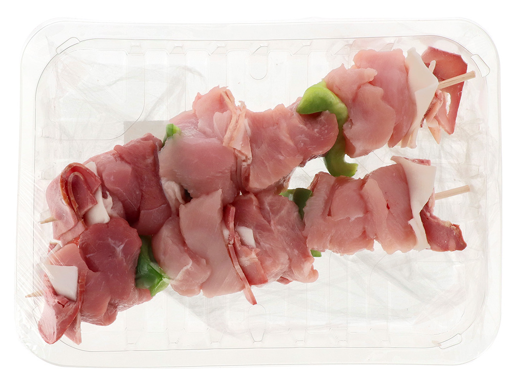 Espetadas De Porco Peru E Bacon Kg Auchan