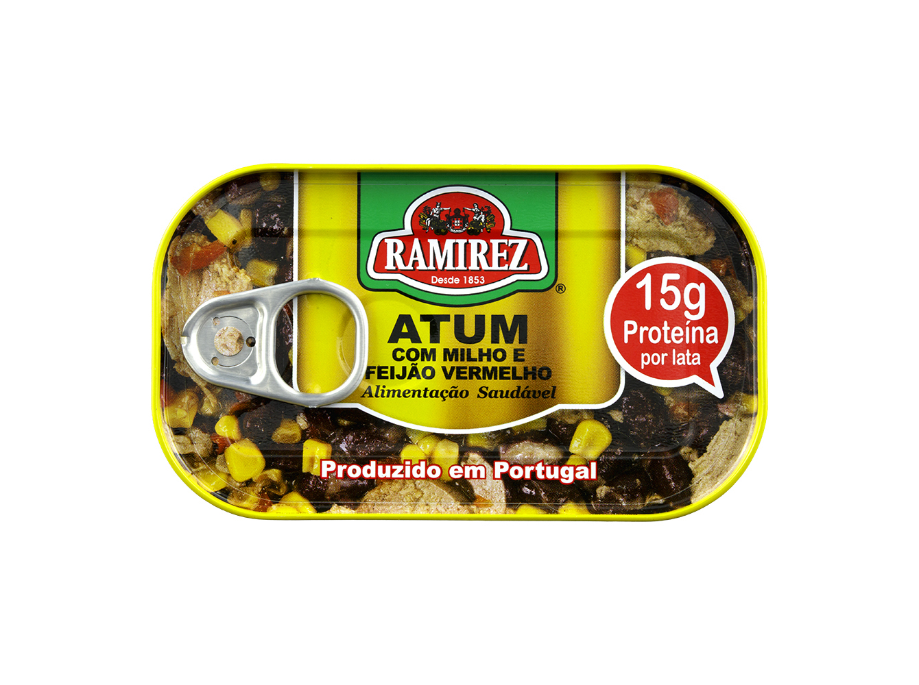 Atum Ramirez Milho E Feijão Vermelho 120g Ramirez