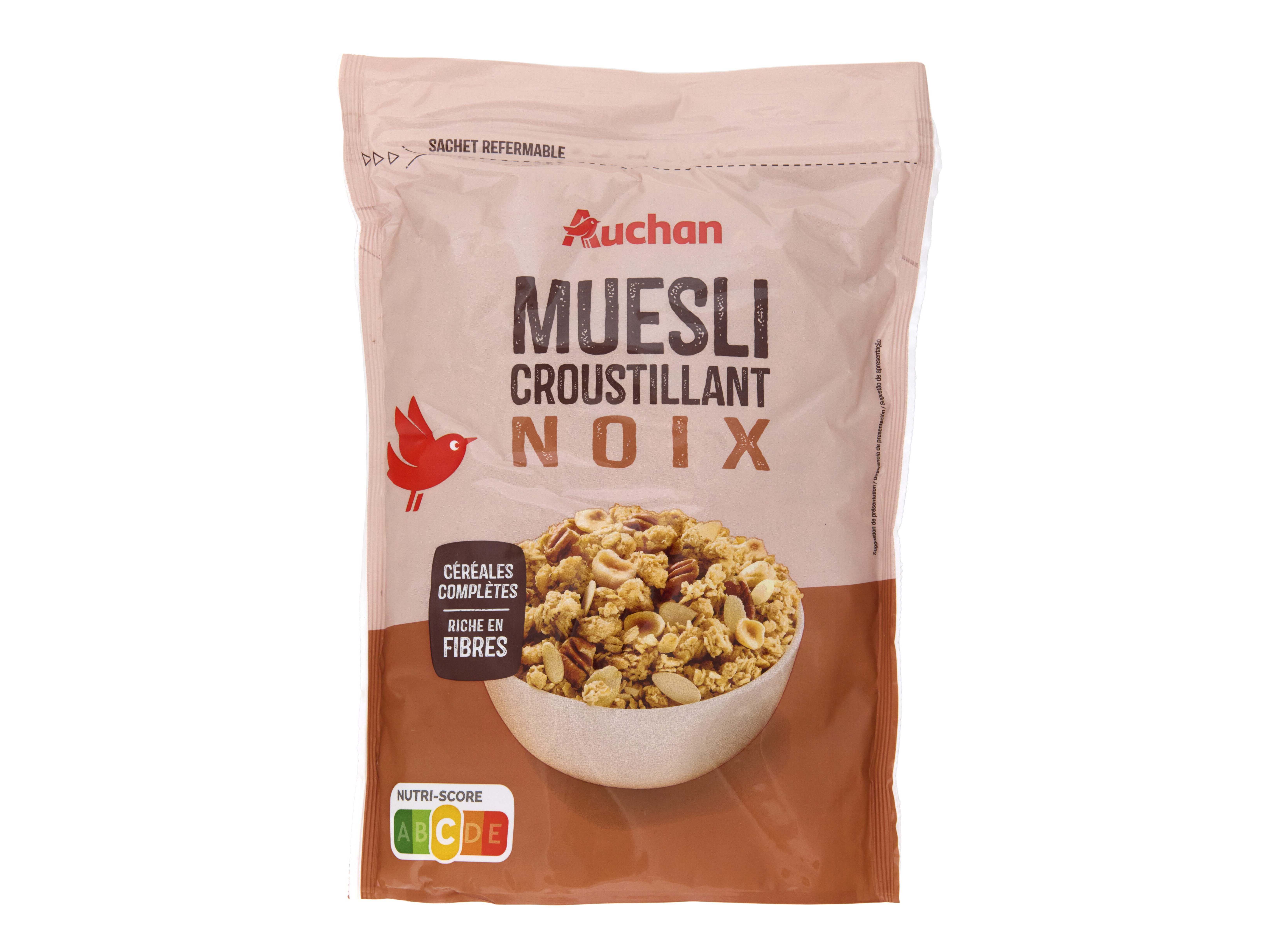 Cereais Auchan Muesli Frutos Secos 450g Auchan