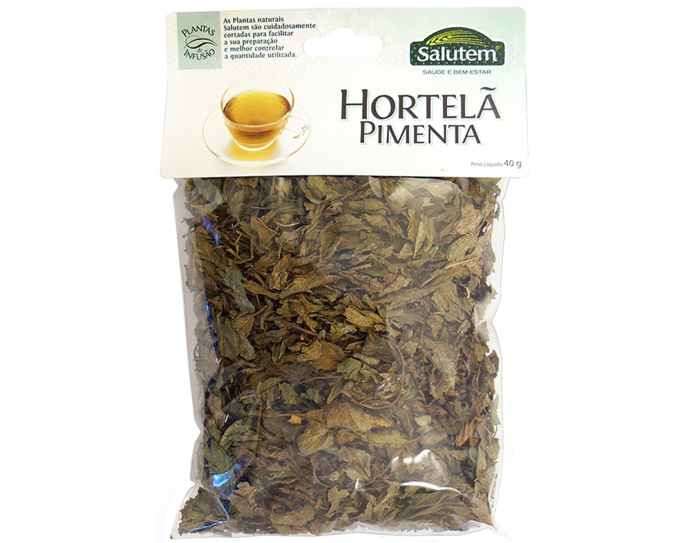 Chá Salutem Em Saco Hortelã Pimenta 40g Salutem