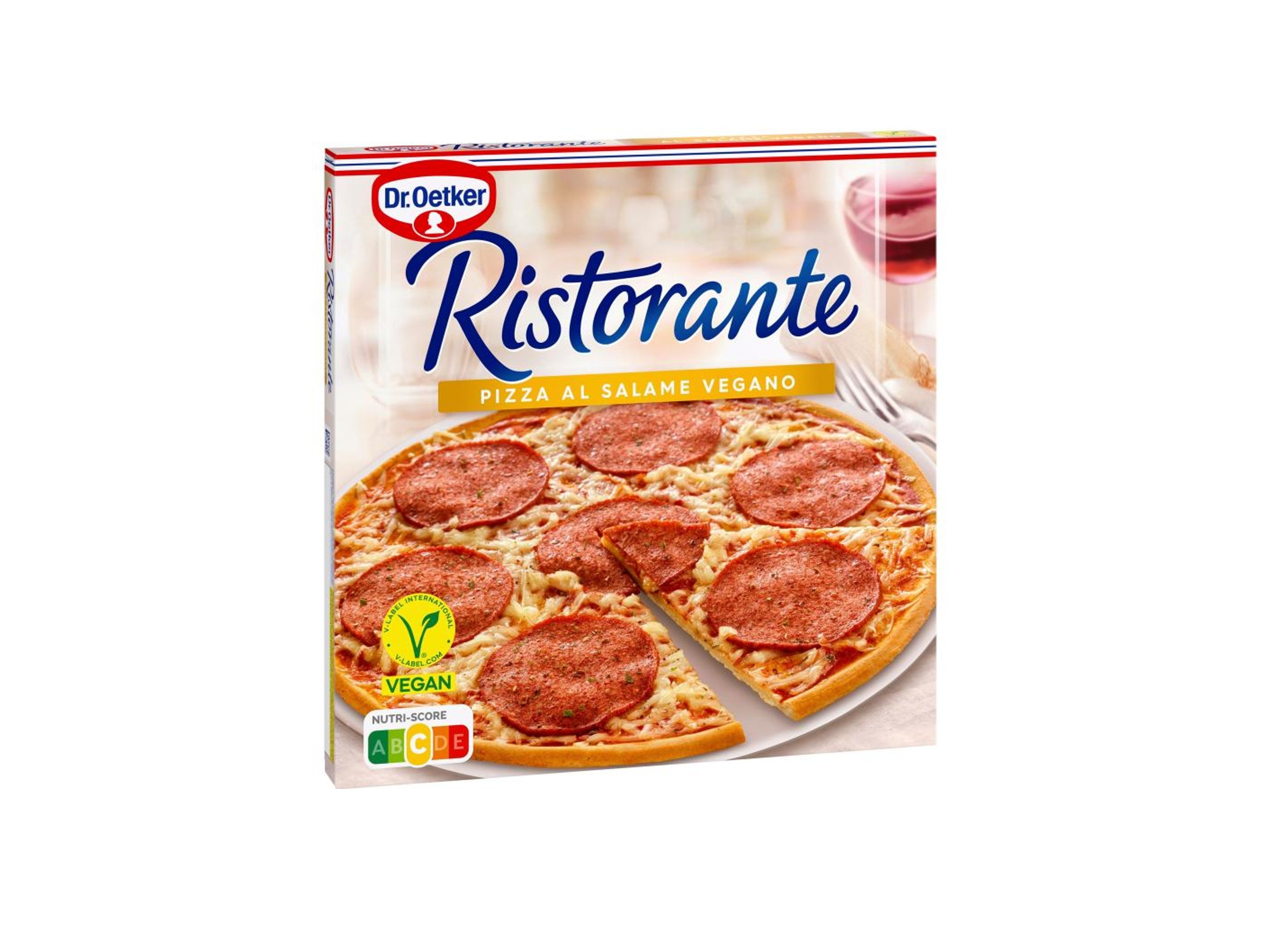 Pizza ristorante dr.oetker salame vegan 296g