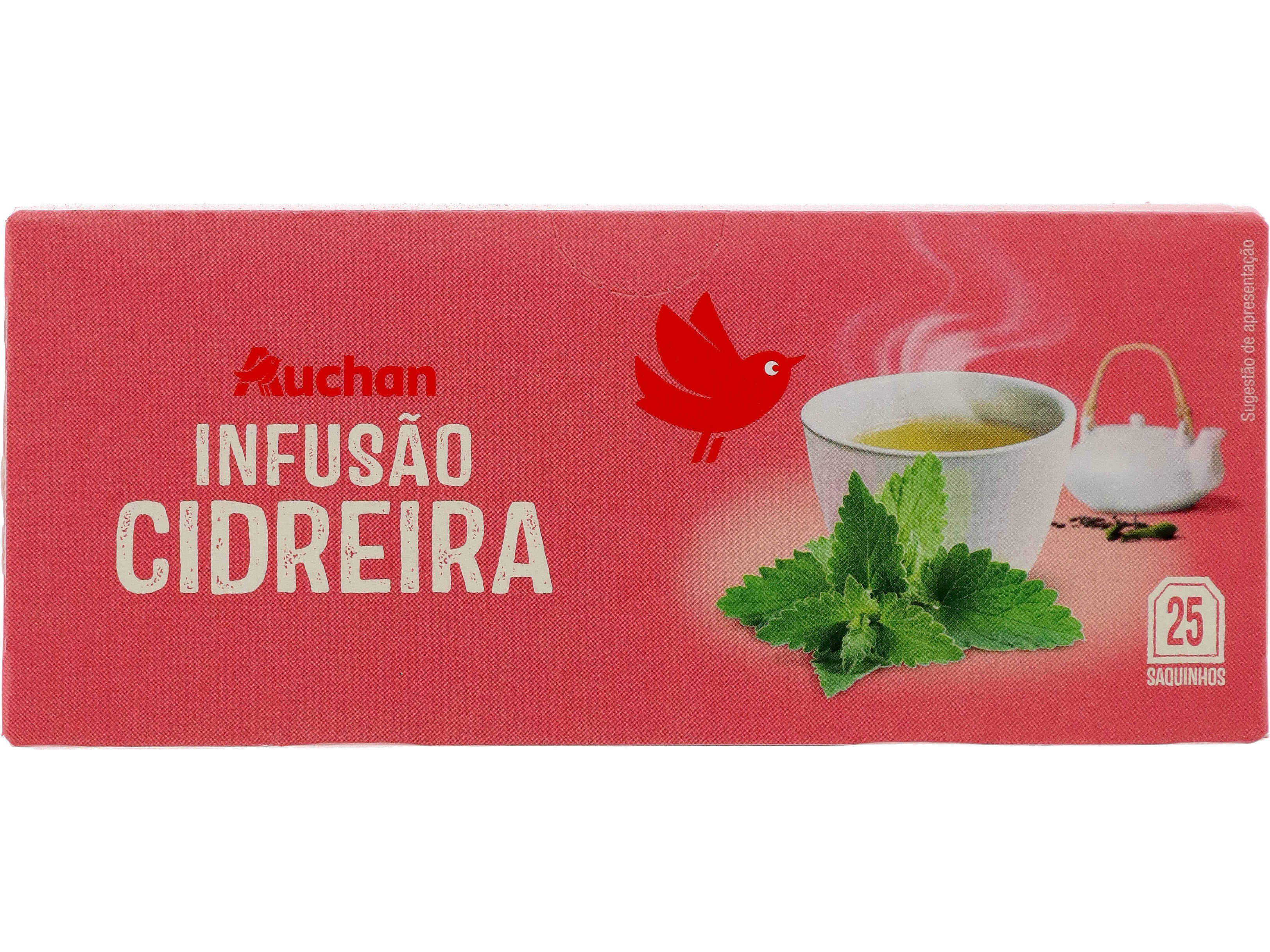 Infusão Auchan Cidreira 25 Saq Auchan
