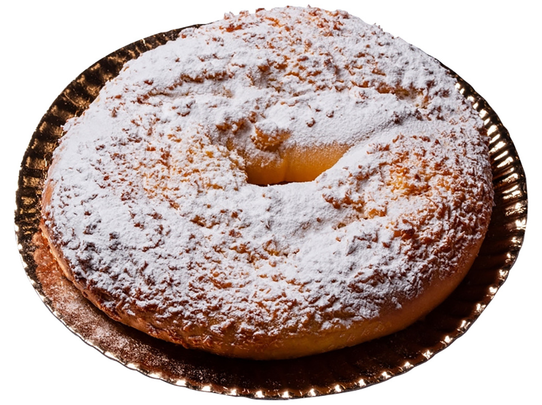 Pão De Deus Recheado Com Creme De Ovo 500g Auchan