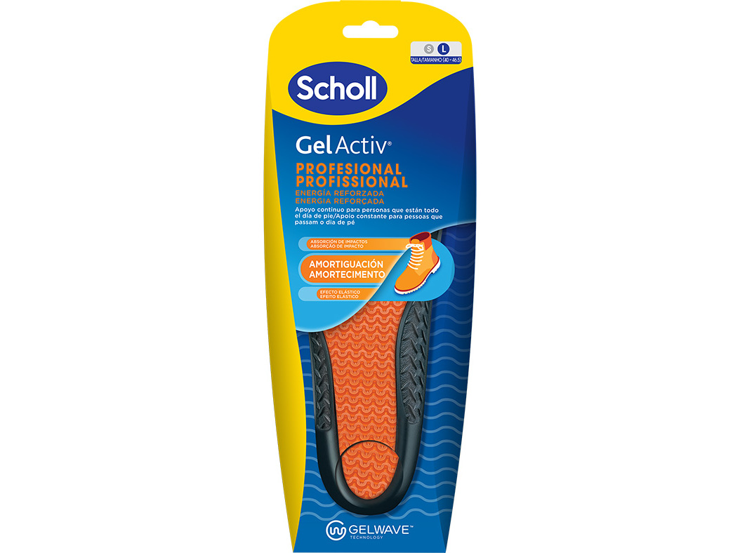 Palmilha scholl gelactiv profissional homem
