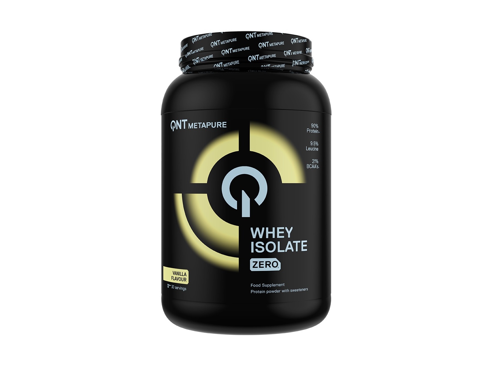 Proteina Whey Qnt Baunilha Iso Metapure 908gr Qnt