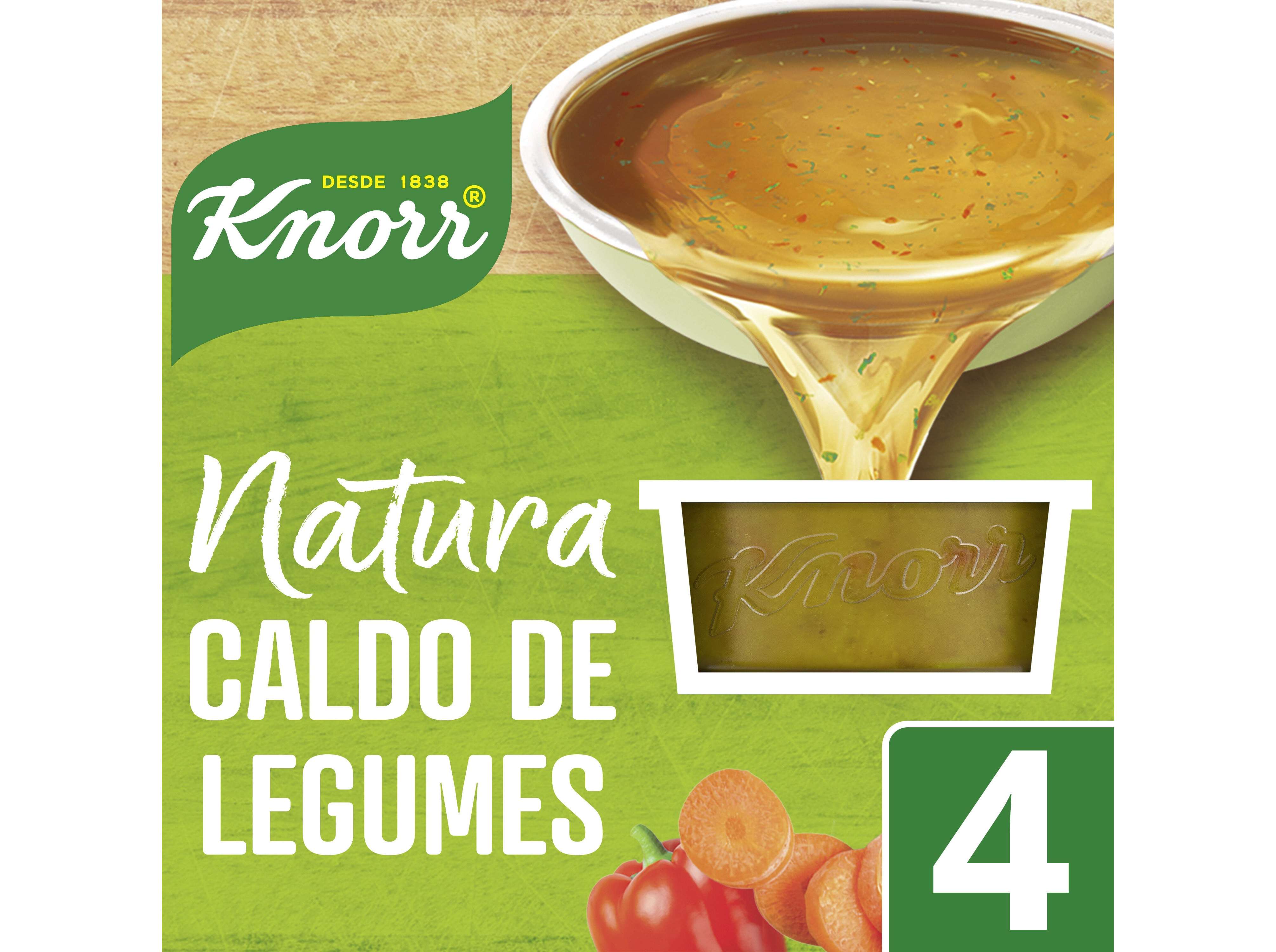 Caldo Knorr Natura Legumes 4x28g Knorr
