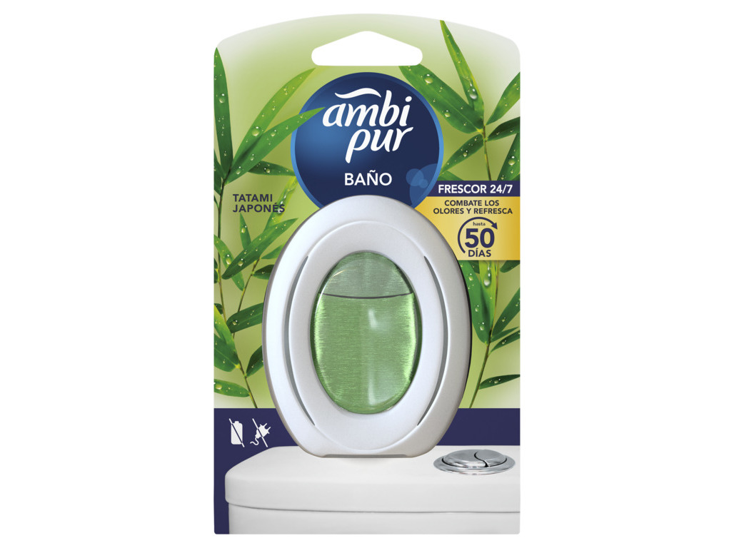 Ambientador casa banho relva fresca ambipur 1 un