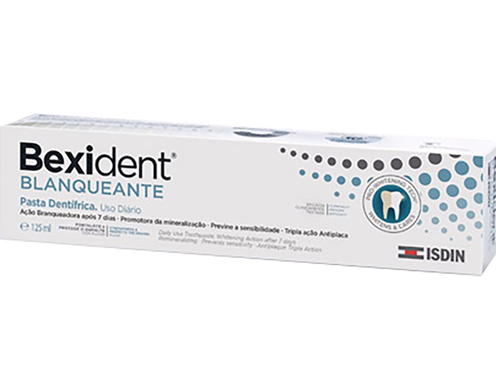 Pasta dentrifica bexident branqueadora 125ml