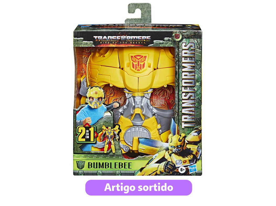 Máscara Figura Transformers