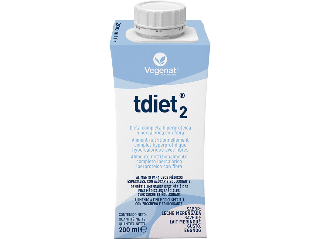 Suplemento Nutrisens Tdiet 2 Leite Merengado 200 Ml Nutrisens