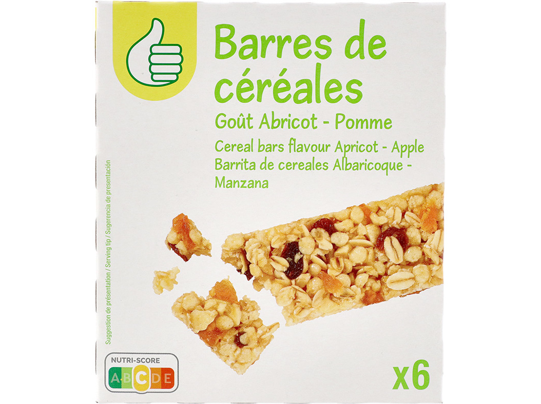 Barra De Cereais Polegar Alperce E Maçã 126g 6un Polegar