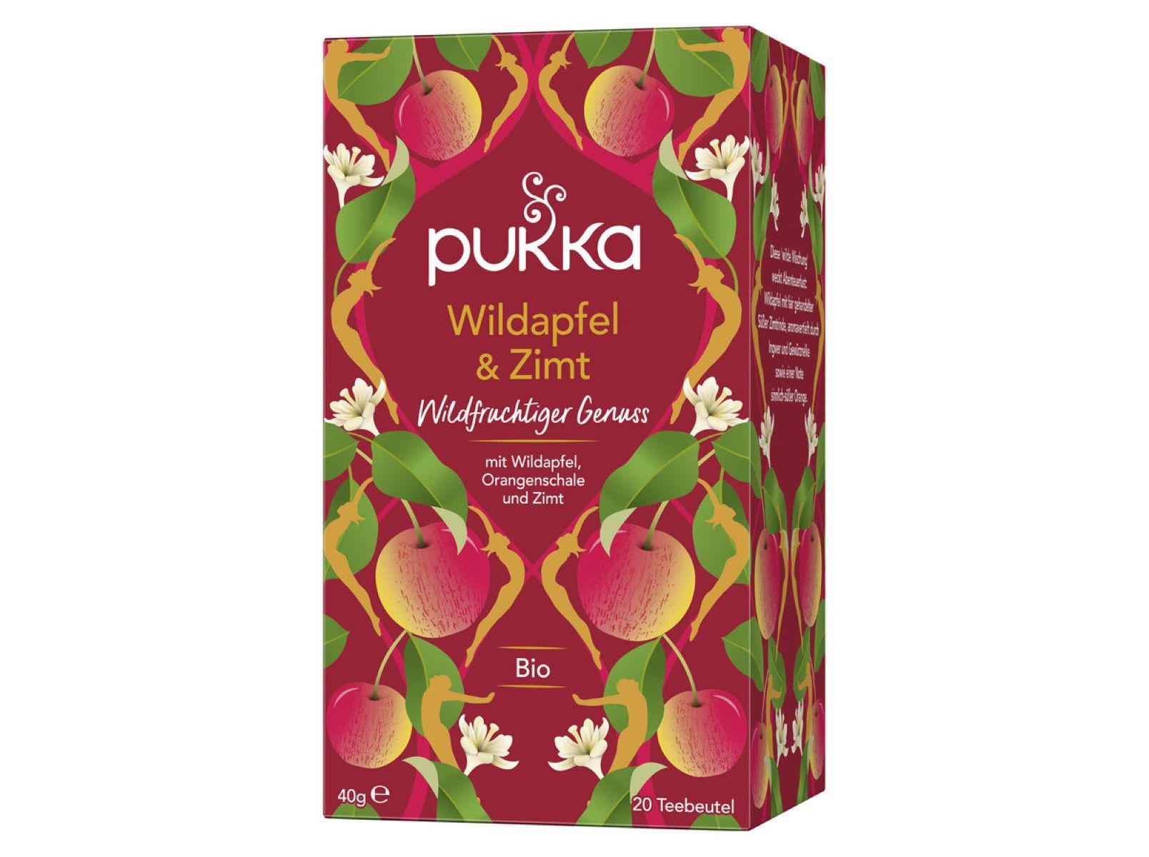 Chá Bio Pukka Maçã Canela 20 Saquetas Pukka