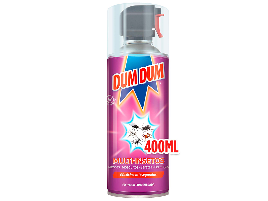 Insecticida dum dum spray total multi-insectos 400ml