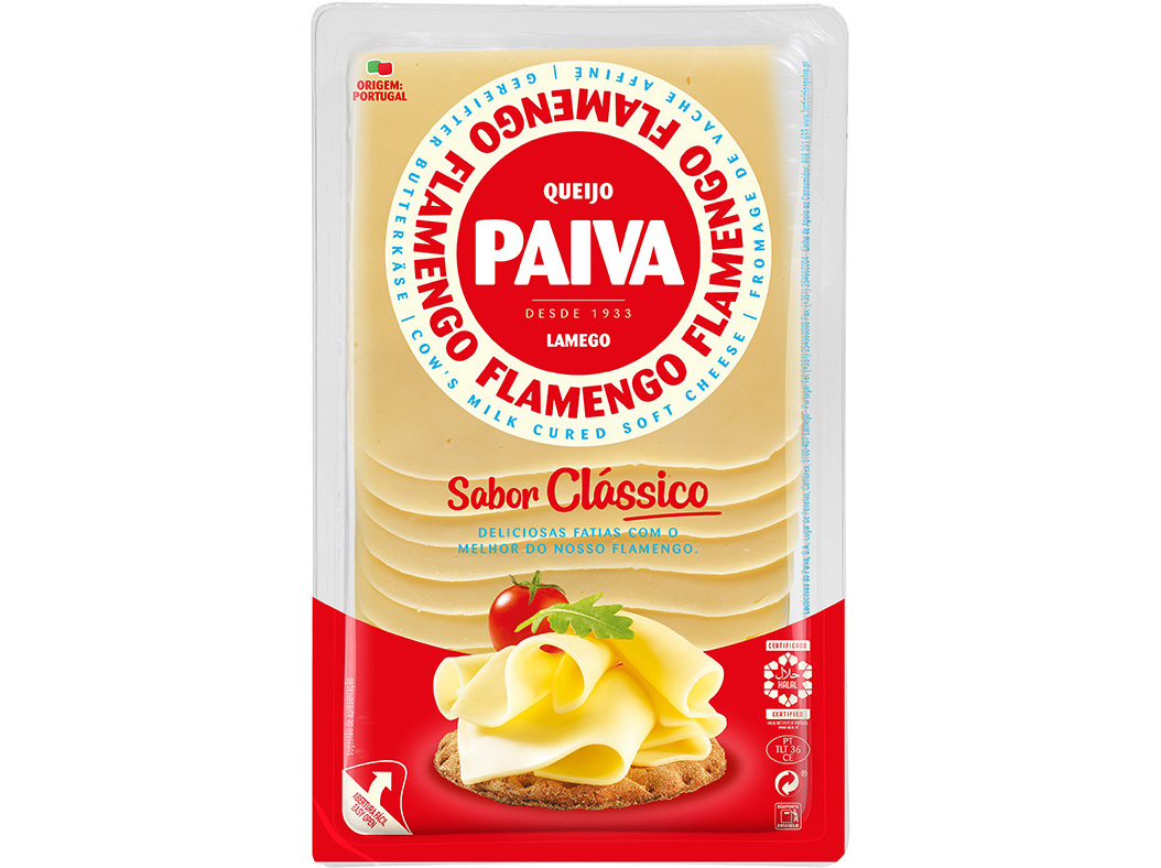 Queijo Flamengo Paiva Fatias 180g Paiva