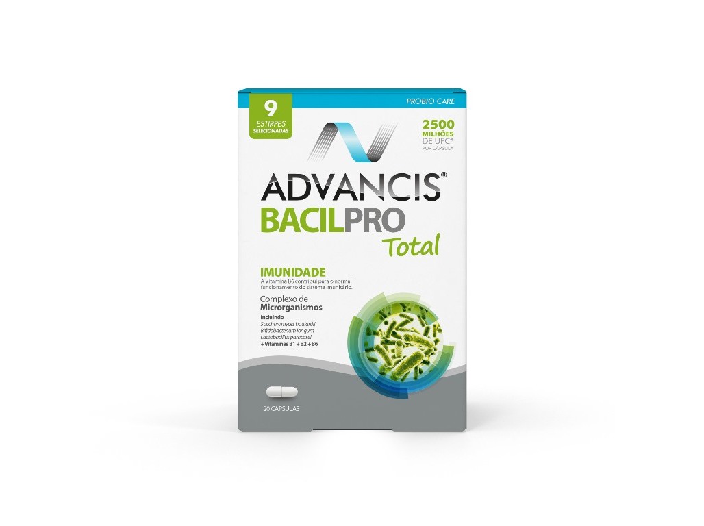 Suplemento Advancis Bacilpro Total 20 Cps Advancis