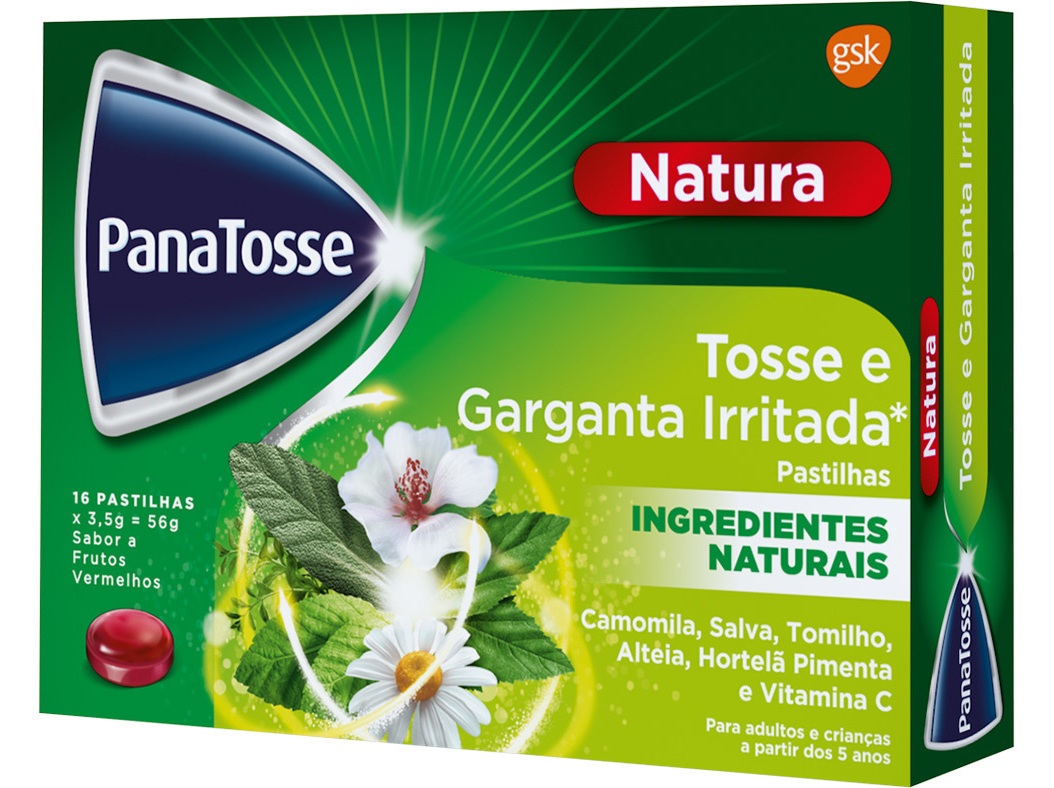 Pastilhas Panatosse Natura 16un Panatosse