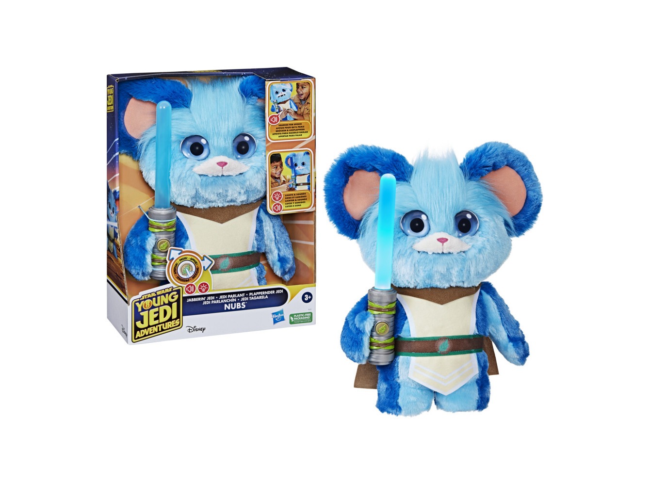 Peluche Young Jedi Star Wars Electrónico
