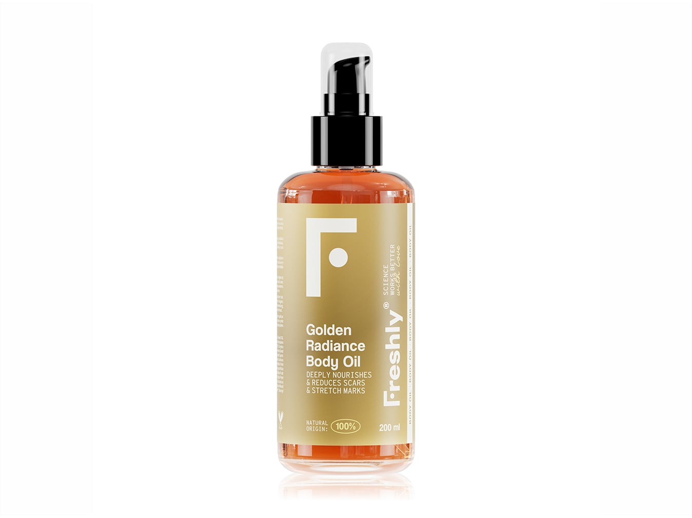 Óleo corporal freshly estrias e cicatrizes wow 200ml