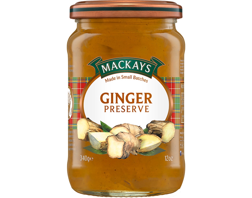 Compota Mackays Gengibre Com Especiarias 340g Mackays