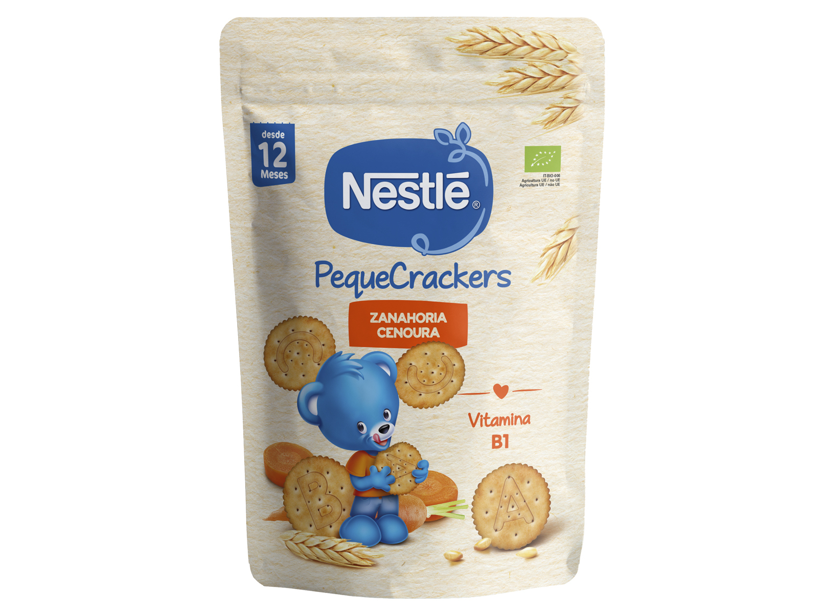Snack nestlé crackers cenoura 100g