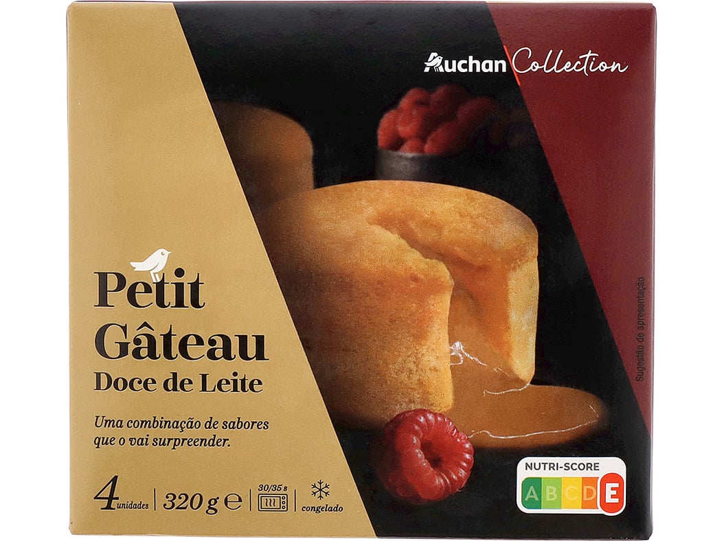 Petit Gâteau Auchan Collection Doce De Leite 4un 320g Auchan Collection