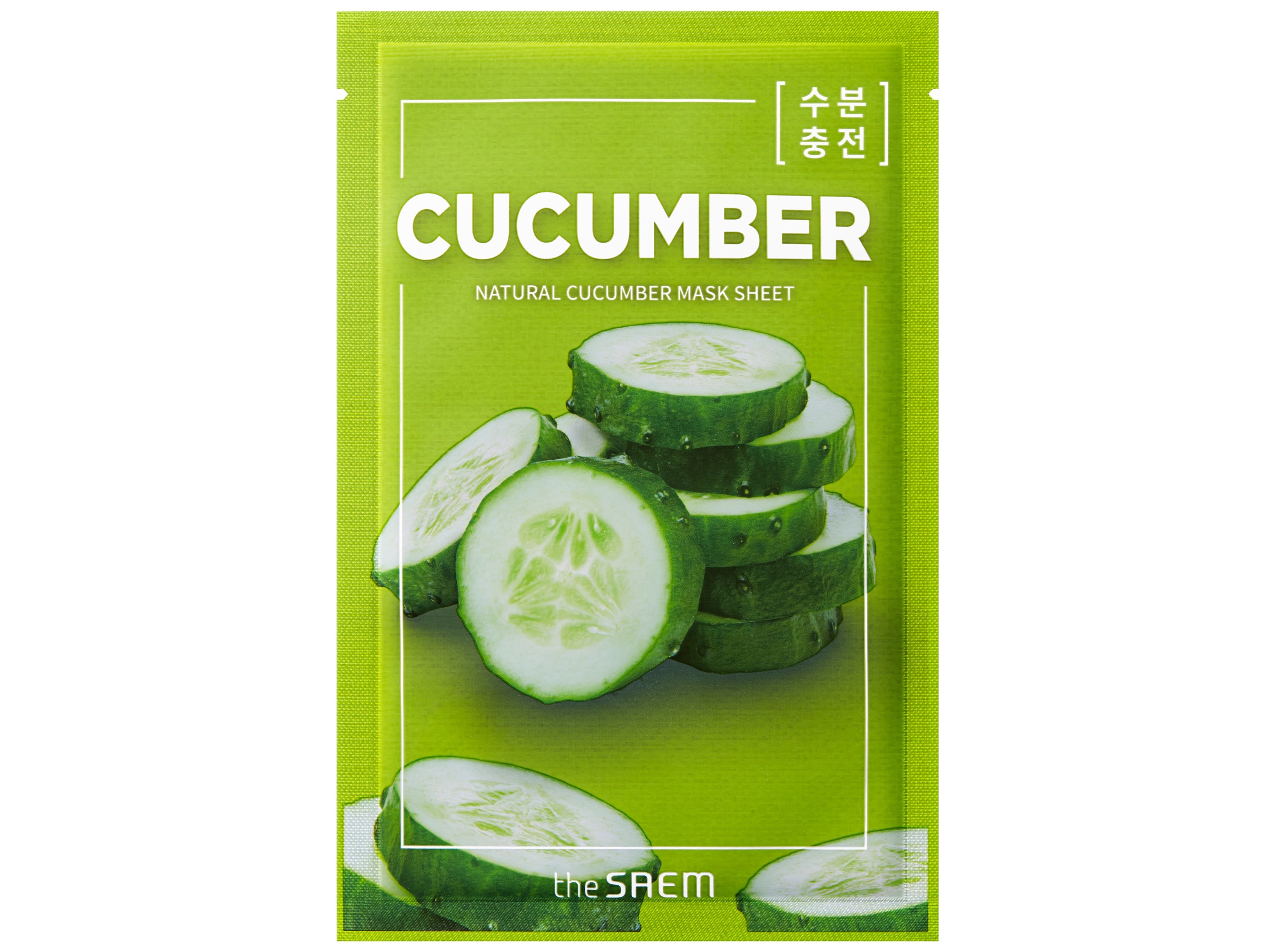 Máscara tecido facial the saem pepino 1un