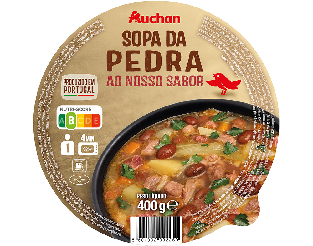 Sopa Da Pedra Auchan 400g Auchan