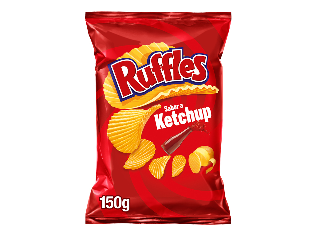 Batatas Fritas Ruffles Ketchup 150g | Auchan